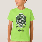 HARRY POTTER™ | Fijne schets SLYTHERIN™ Crest T-shirt (Voorkant)