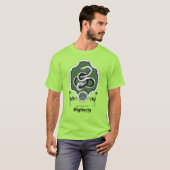 HARRY POTTER™ | Fijne schets SLYTHERIN™ Crest T-shirt (Voorkant volledig)