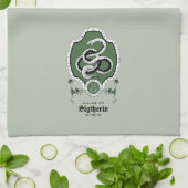HARRY POTTER™ | Fijne schets SLYTHERIN™ Crest Theedoek (Gevouwen)