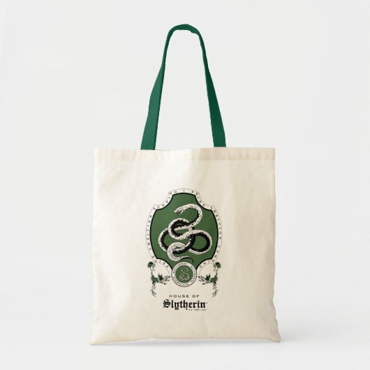 HARRY POTTER™ | Fijne schets SLYTHERIN™ Crest Tote Bag (Voorkant)