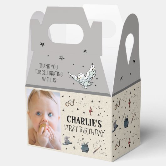 Harry Potter First Birthday Bedankt Bedankdoosjes (Geopend)