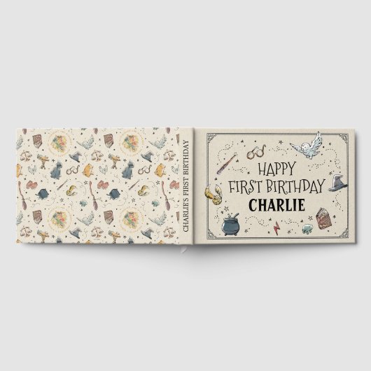 Harry Potter First Birthday Gastenboek (Volledig)