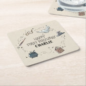 Harry Potter First Birthday Kartonnen Onderzetters (Schuin)