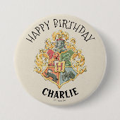 Harry Potter First Birthday Ronde Button 7,6 Cm (Voorkant)