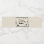 Harry Potter First Birthday Waterfles Etiket (Enkel label)