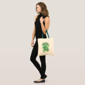 Harry Potter | Floo-poeder typografie grafiek Tote Bag (Voorkant (model))