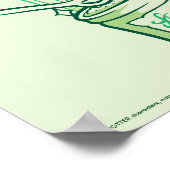 Harry Potter | Floo Powder Typografie Grafisch Poster (Hoek)