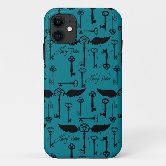 HARRY POTTER™ Flying Keys Patroon Case-Mate iPhone Case (Achterkant)