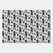 Harry Potter | "Free Dobby" Silhouette Typografie Inpakpapier Vel (Voorkant 3)