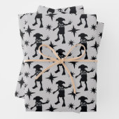 Harry Potter | "Free Dobby" Silhouette Typografie Inpakpapier Vel (In situ)