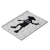 Harry Potter | "Free Dobby" Silhouette Typografie Notitieboek (Linkerzijde)