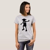 Harry Potter | "Free Dobby" Silhouette Typography T-shirt (Voorkant volledig)