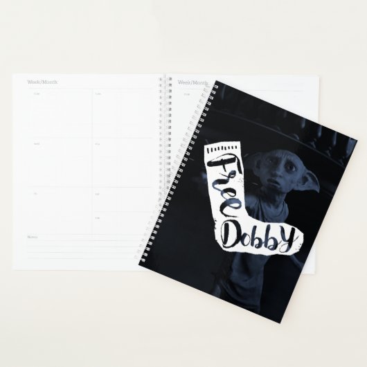 Harry Potter| "Free Dobby" Sock Typography Planner (Display)
