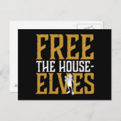 Harry Potter | Free The House Elves Briefkaart (Voorkant / Achterkant)