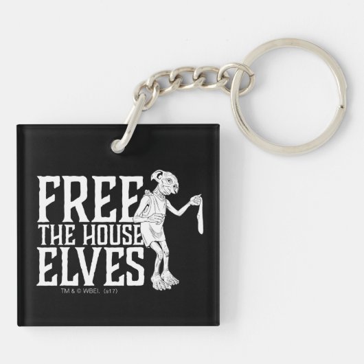 Harry Potter | Free The House Elves Sleutelhanger (Achterkant)