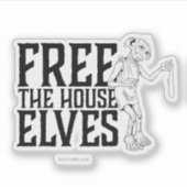 Harry Potter | Free The House Elves Sticker (Voorkant)