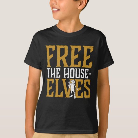 Harry Potter | Free The House Elves T-shirt (Voorkant)