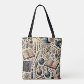 Harry Potter geïnspireerd magische canvas tas (Achterkant)