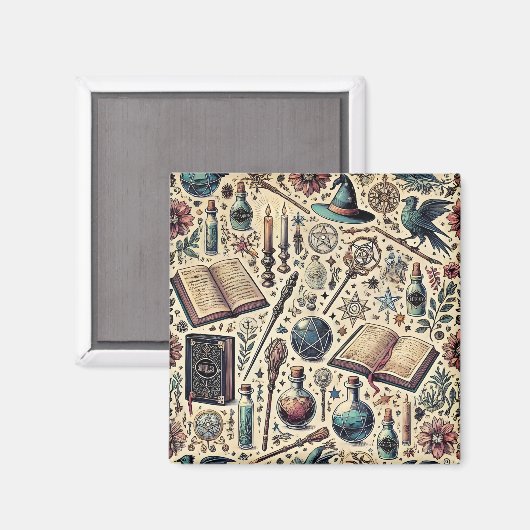 Harry Potter geïnspireerde magneet (Voorkant / Achterkant)