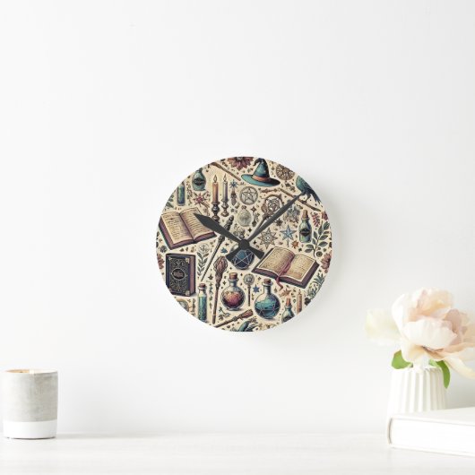 Harry Potter geïnspireerde wandklok (Huis)