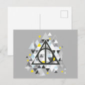 Harry Potter | Geometrisch Reliek der Doden symboo Briefkaart (Voorkant / Achterkant)