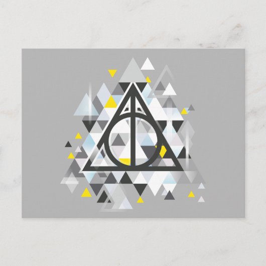 Harry Potter | Geometrisch Reliek der Doden symboo Briefkaart (Voorkant)