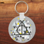 Harry Potter | Geometrisch Reliek der Doden symboo Sleutelhanger (Voorkant)