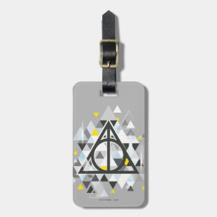 Harry Potter   Geometrisch Symbool van de Doodsbek Bagagelabel