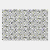 Harry Potter | Geometrisch Symbool van de Relieken Inpakpapier Vel (Voorkant)