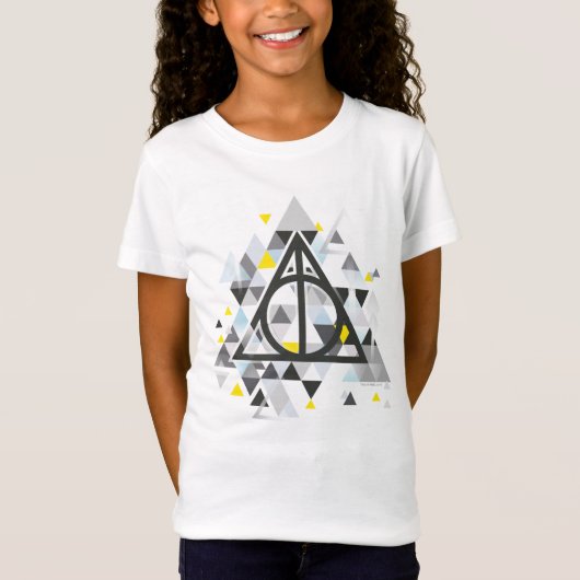 Harry Potter | Geometrisch Symbool van de Relieken T-shirt (Voorkant)