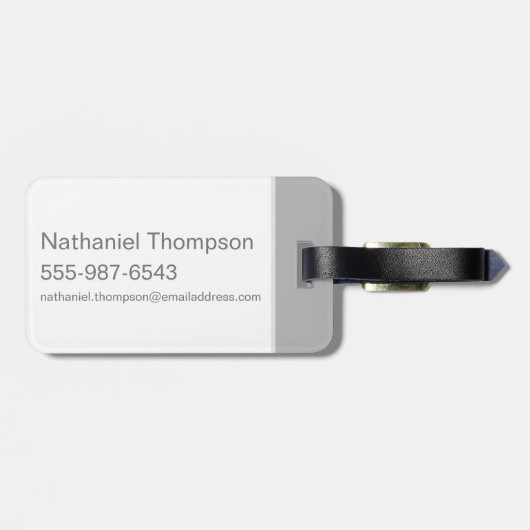 Harry Potter | Geometrisch symbool voor de dode ho Bagagelabel (Achterkant horizontaal)