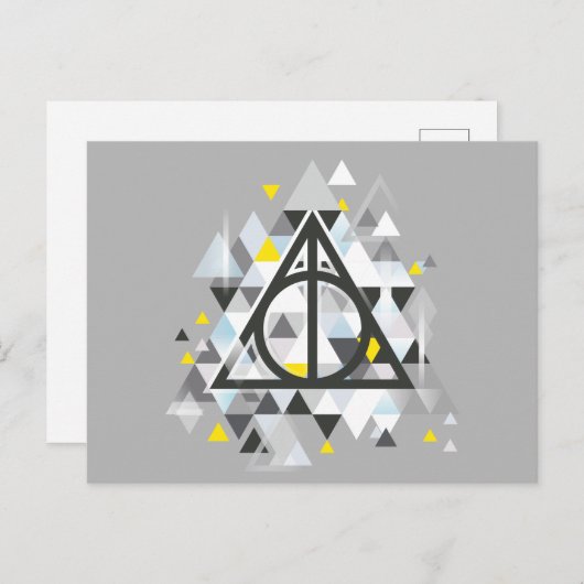 Harry Potter | Geometrisch symbool voor de dode ho Briefkaart (Voorkant / Achterkant)