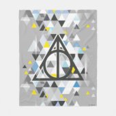 Harry Potter | Geometrisch symbool voor de dode ho Fleece Deken (Voorkant)