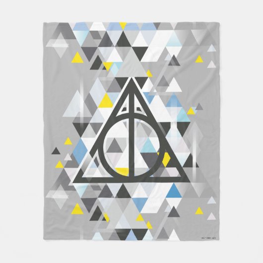 Harry Potter | Geometrisch symbool voor de dode ho Fleece Deken (Voorkant)