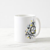 Harry Potter | Geometrisch symbool voor de dode ho Koffiemok (Voorkant rechts)