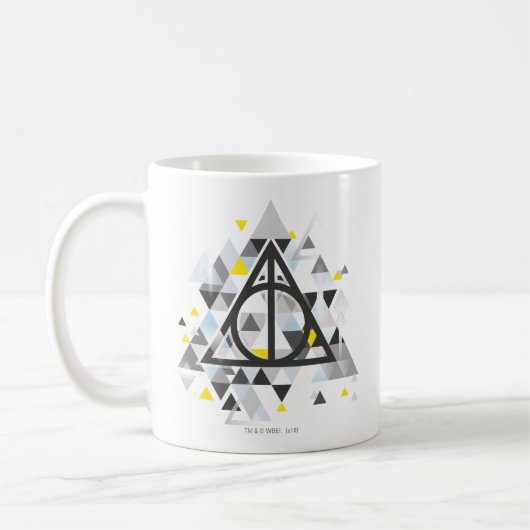 Harry Potter | Geometrisch symbool voor de dode ho Koffiemok (Links)