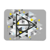 Harry Potter | Geometrisch symbool voor de dode ho Magneet (Horizontaal)