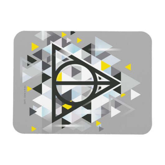Harry Potter | Geometrisch symbool voor de dode ho Magneet (Horizontaal)