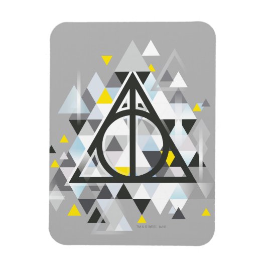 Harry Potter | Geometrisch symbool voor de dode ho Magneet (Verticaal)
