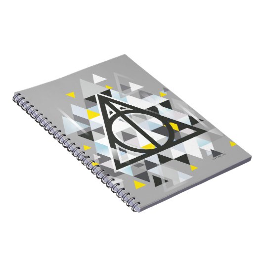 Harry Potter | Geometrisch symbool voor de dode ho Notitieboek (Rechterzijde)