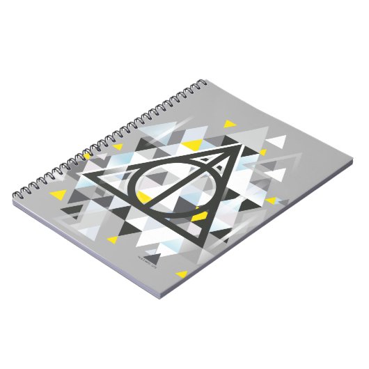 Harry Potter | Geometrisch symbool voor de dode ho Notitieboek (Linkerzijde)