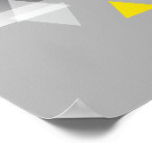 Harry Potter | Geometrisch symbool voor de dode ho Poster (Hoek)