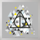 Harry Potter | Geometrisch symbool voor de dode ho Poster (Voorkant)