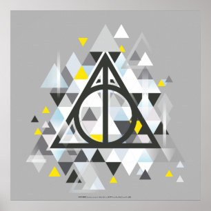 Harry Potter   Geometrisch symbool voor de dode ho Poster