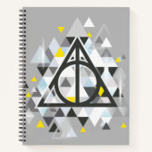 Harry Potter| Geometrisch symbool voor dodelijke h Notitieboek (Voorkant)
