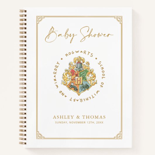 Harry Potter | Geschenklijst voor gasten van Baby Notitieboek (Voorkant)