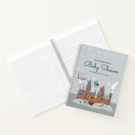 Harry Potter | Geschenklijst voor gasten van Baby  Notitieboek (Binnen)