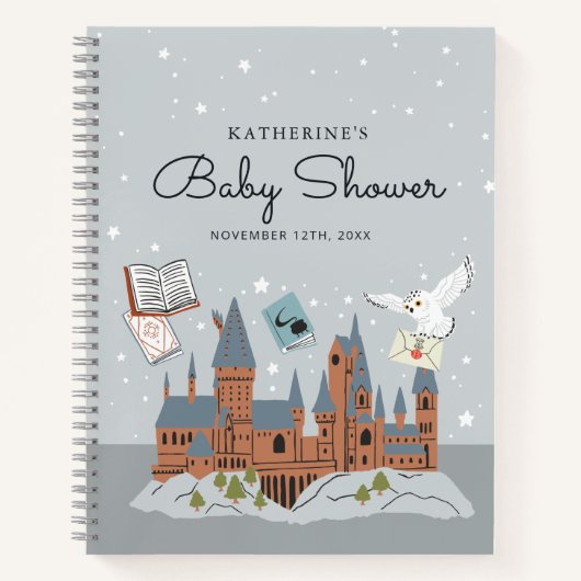 Harry Potter | Geschenklijst voor gasten van Baby  Notitieboek (Voorkant)