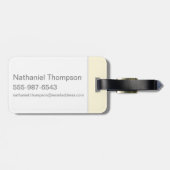 Harry Potter| Gesorteerd in HUFFLEPUFF™ House Bagagelabel (Achterkant horizontaal)