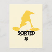 Harry Potter | Gesorteerd in HUFFLEPUFF™ House Briefkaart (Voorkant)